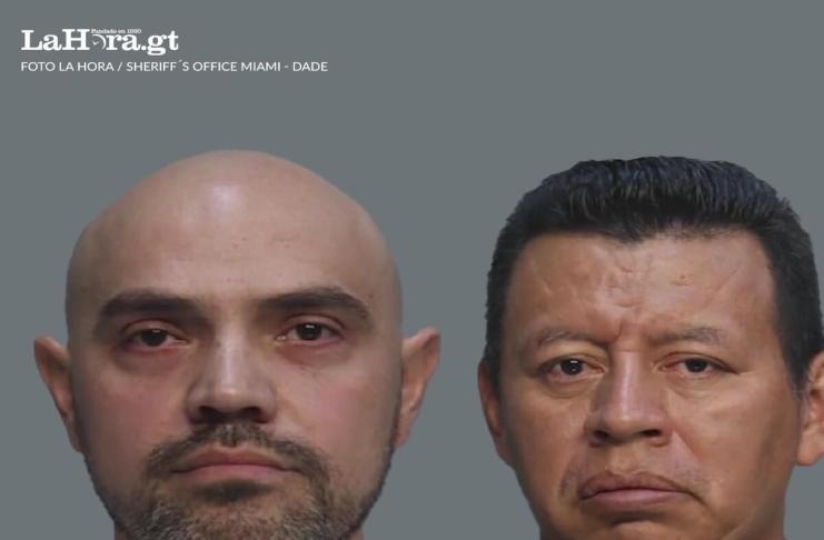 Ismer González, izquieda, y Nelson Ochoa, derecha, fueron detenidos por fraude a inmigrantes en Florida. Arte: La Hora / Roberto Altán