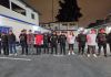 Cinco personas son capturadas y dos menores remitidos por posesión de armas y drogas en Fraijanes. Foto La Hora: PNC