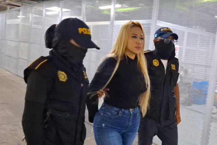 Irma Eloisa Molina Alvarado, alías La Muñeca, fue capturada el pasado 28 de julio. Foto La Hora: PNC