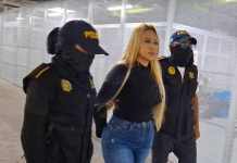Irma Eloisa Molina Alvarado, alías La Muñeca, fue capturada el pasado 28 de julio. Foto La Hora: PNC