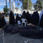 Durante varias semanas, integrantes de la secta Lev Tahor protestaron tras la institucionalización de los menores de edad. Foto La Hora: Fabricio Alonzo