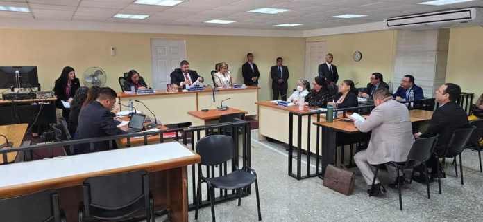 La Sala Segunda de Apelaciones de Mayor Riesgo confirmó a la juez Abelina Cruz en el caso Libramiento de Chimaltenango. Foto La Hora: Sergio Osegueda