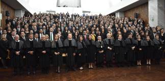 Los magistrados electos para Salas de Apelaciones fueron juramentados el pasado 13 octubre de 2024, designados para un periodo de 5 años. Foto La Hora: Daniel Ramírez