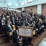 El 13 de octubre de 2024 fueron juramentados los magistrados suplentes de Salas de Apelaciones, de donde ahora se eligieron nuevos integrantes para las nuevas salas. Foto La Hora: Daniel Ramírez