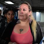 Maria Marta Castañeda Torres fue capturada la tarde de el miércoles 27 de agosto por la Policía Nacional Civil (PNC). Foto La Hora: Daniel Ramírez