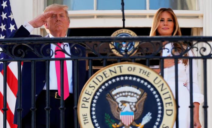 Donald Trump y Melania Trump