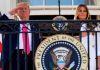 Donald Trump y Melania Trump