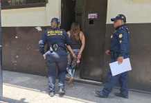 La mujer fue capturada en enero pasado por haber ingresado dinero y un teléfono a la cárcel, informó la Policía. Foto: PNC