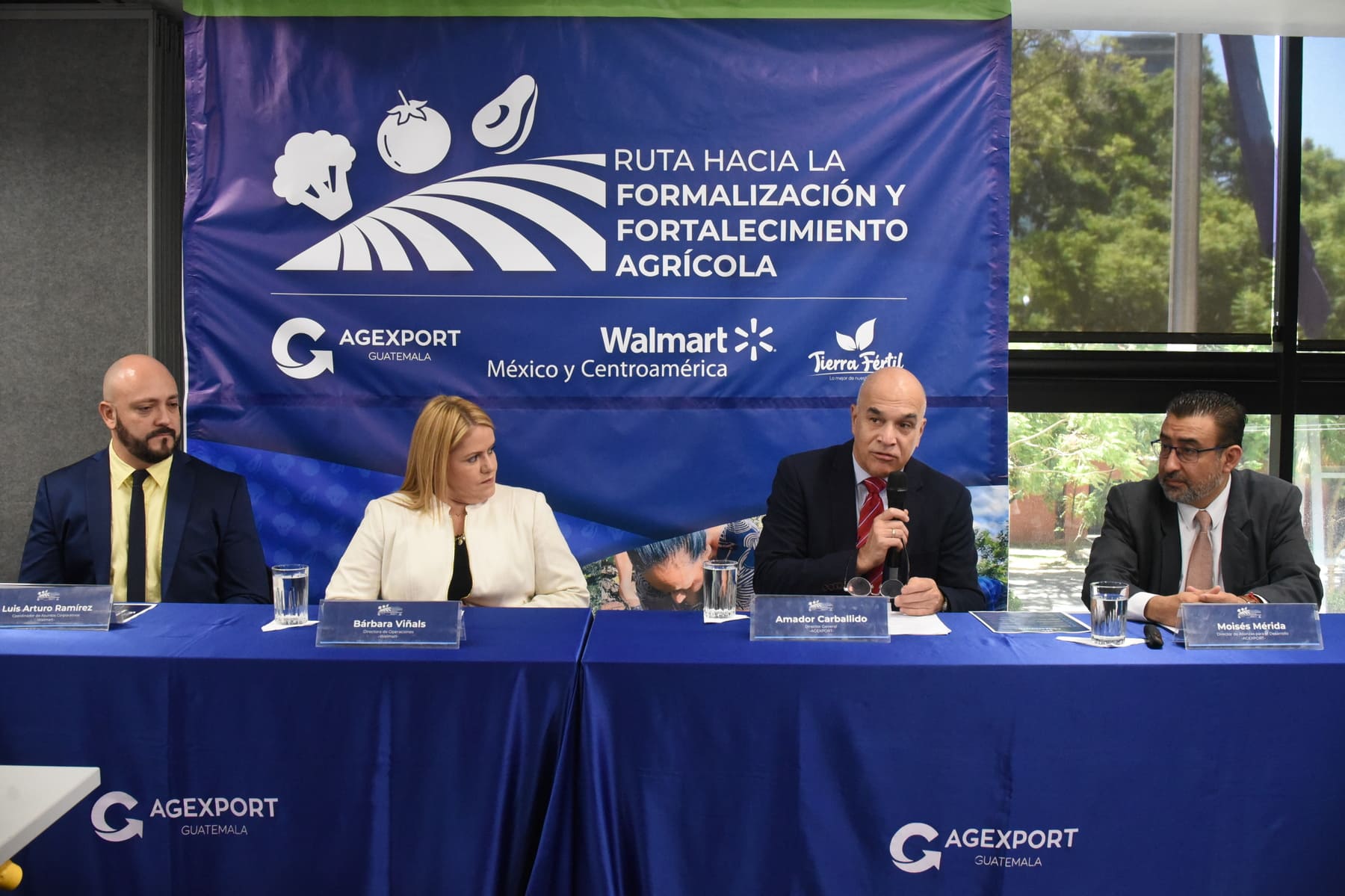 Presentación del programa "Ruta hacia la Formalización y Fortalecimiento Agrícola" Foto: La Hora/ José Orozco.
