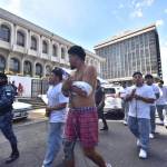 Reos amotinados en Gaviotas fueron trasladados a Pavoncito. Foto La Hora: Daniel Ramírez