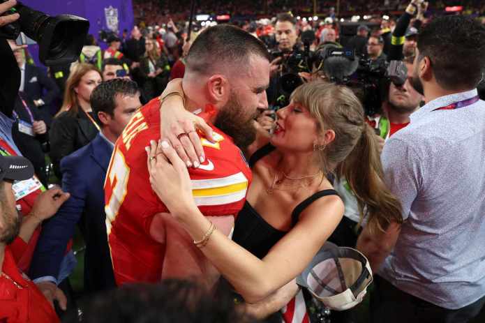 Travis Kelce y Taylor Swift