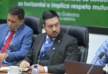 El viceministro de Comunicaciones, Allan Guevara, indicó que el Libramiento de Chimaltenango formará parte de la red vial a cargo de ese ministerio. Foto: La Hora / Fabricio Alonzo