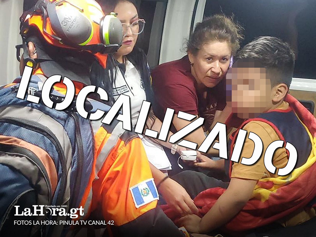 VIDEO: Encuentran a Mateo, el niño de 7 años desaparecido en San José Pinula