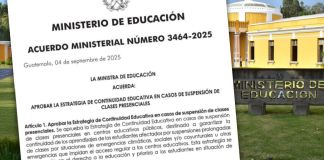 Mineduc da inicio a estrategia de recuperación de clases con tutores tras protestas del STEG de Joviel Acevedo.
