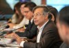 El presidente colombiano, Gustavo Petro, aseguró este martes ante la Asamblea General de la ONU que la guerra contra las drogas es en realidad una estrategia de los poderosos que "necesitan violencia para dominar a Colombia y América Latina".