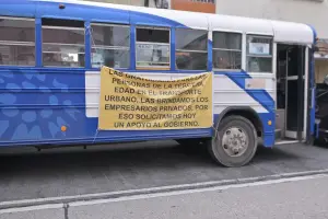 Manifestación de transporte urbano: estas son las rutas que se verán afectadas este lunes
