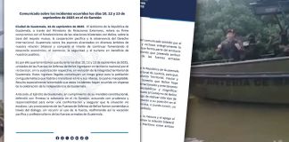 Tensión entre Belice y Guatemala: Isla de Sarstún es parte del territorio guatemalteco, afirma el Minex