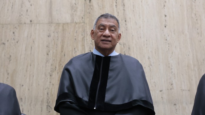 El magistrado Luis Mauricio Corado Campos integra la Cámara Penal de la Corte Suprema. Foto La Hora: OJ.