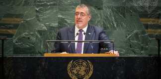 Arévalo en la ONU llama a la paz, transparencia y combate al narcotráfico.