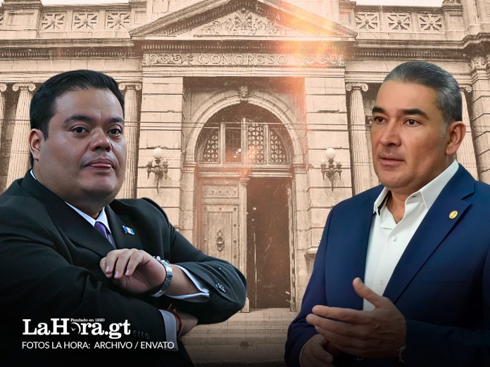 A pesar de que Allan Rodríguez de Vamos y Luis Aguirre llegaron a los golpes, ahora se alían para aprobar fondos para Codedes: Diseño Alejandro Ramírez