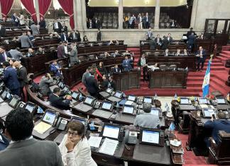 El Congreso de la República conoció en su segundo debate la iniciativa de ley que propone declarar a pandillas como terroristas. Foto La Hora: José Orozco