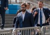El presidente de Chile, Gabriel Boric, sale de la sesión de apertura de la Asamblea General de Naciones Unidas. Foto La Hora: EFE