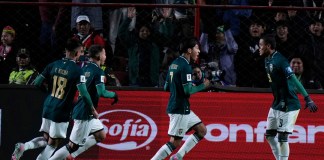 La selección de Bolivia venció 1-0 a Brasil, con lo cual se quedó con el boleto para el repechaje al Mundial 2026. Foto La Hora: AP