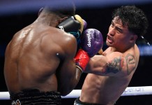 Lester Martínez vs. Cristian Mbilli la revancha: Consejo Mundial de Boxeo anuncia segunda pelea. Foto La Hora: AP.