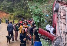 Accidente en Momostenango que dejó a 9 personas heridas, entre ellos, la mayoría niños y niñas. Foto La Hora: FB Momo Tradiciones