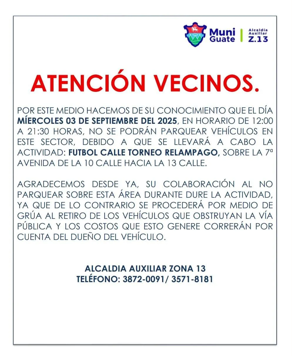 DGAC advierte de actividad en cercanías del Aeropuerto La Aurora que podría complicar el tránsito