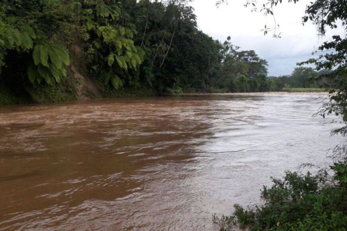 Conred alerta sobre el aumento del nivel de ríos en varias regiones. Foto La Hora: Conred