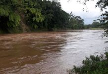 Conred alerta sobre el aumento del nivel de ríos en varias regiones. Foto La Hora: Conred