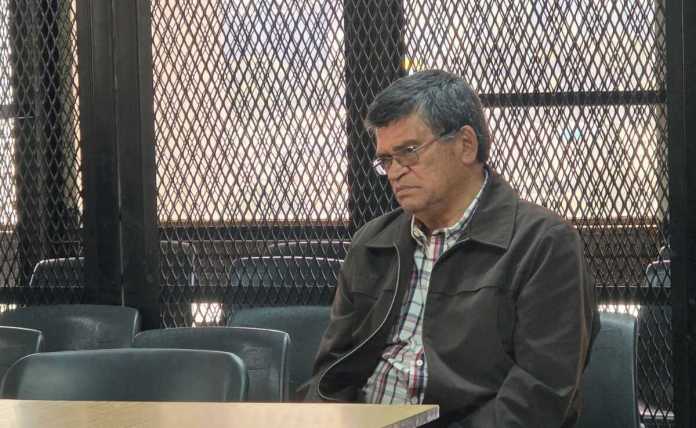 El Tribunal Cuarto de Sentencia Penal conoció la declaración del último perito propuesto dentro del caso Vivienda Digna. Foto La Hora: Sergio Osegueda