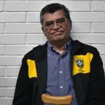 Arnoldo Medrano, exalcalde de Chinautla, enfrenta su tercer juicio por señalamientos de corrupción. Foto La Hora: Daniel Ramírez