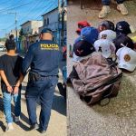 La detención se llevó a cabo tras una persecución en el barrio La Iglesia, municipio de Barberena, Santa Rosa. Foto La Hora: PNC