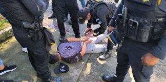 Operativo en avenida Elena deja tres presuntos sicarios capturados y un policía herido