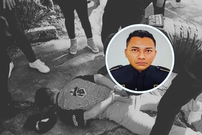 Agente de la PNC fallece durante enfrentamiento con supuesto sicarios en la Avenida Elena