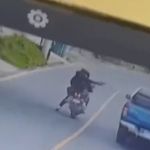 Sicarios realizan ataque armado en Santa Catarina Pinula por presunta extorsión. Foto La Hora: Captura de pantalla