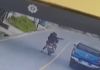 Sicarios realizan ataque armado en Santa Catarina Pinula por presunta extorsión. Foto La Hora: Captura de pantalla