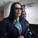 Roxana Baldetti, no asistió a la audiencia por asegurar que su dolor de columna agudizó. Foto La Hora: Daniel Ramírez