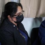 Blanca Saravia señalada de participar en la muerte e su prima Sindy Paz. Foto La Hora: Daniel Ramírez
