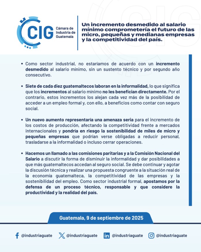 CIG comunicado