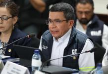 El ministro de Comunicaciones, Miguel Ángel Díaz, informó sobre la rescisión del contrato con la constructora por atrasos en el paso a desnivel de la avenida Petapa.