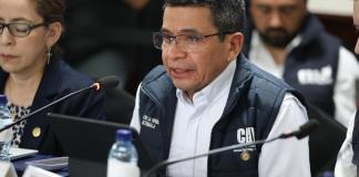 El ministro de Comunicaciones, Miguel Ángel Díaz, informó sobre la rescisión del contrato con la constructora por atrasos en el paso a desnivel de la avenida Petapa.