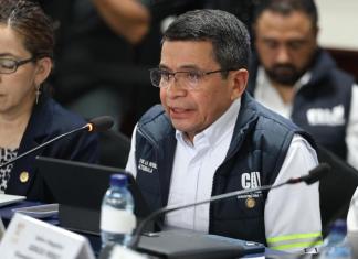 El ministro de Comunicaciones, Miguel Ángel Díaz, informó sobre la rescisión del contrato con la constructora por atrasos en el paso a desnivel de la avenida Petapa.