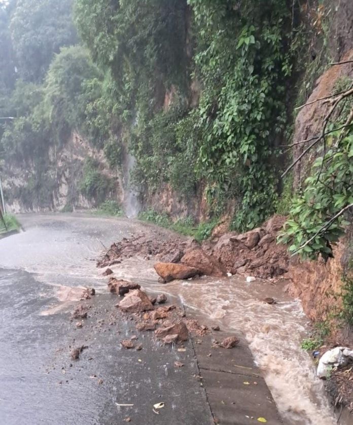 CONRED alerta por saturación de suelos a causa de las lluvias en varias regiones del país.