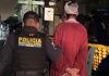 La PNC capturó a dos presuntos delincuentes que usarían una moto robada ese mismo día para perpetrar un ataque armado en horas de la noche. Foto La Hora: PNC