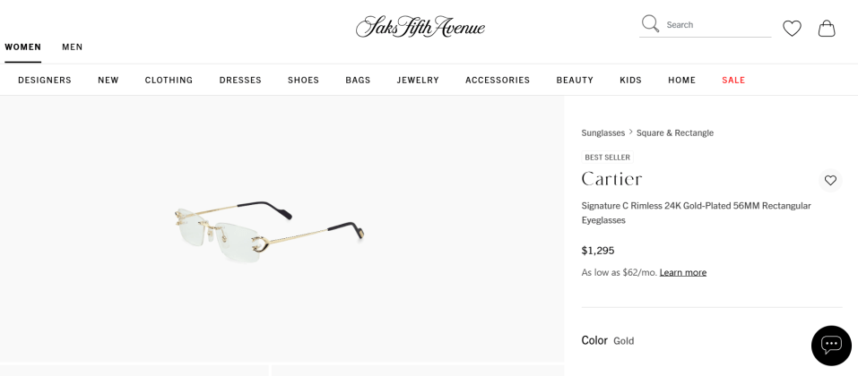 lentes Cartier