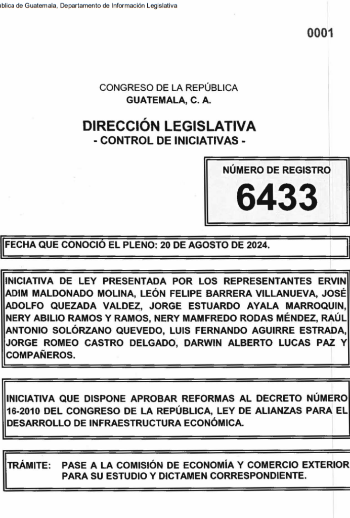 iniciativa 6433