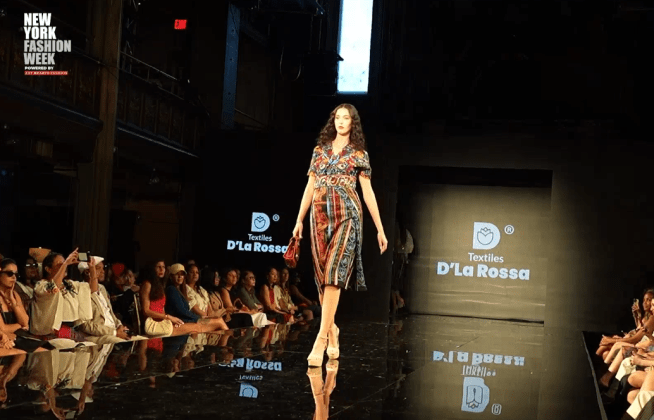 Textiles D' La Rossa en la New York Fashion Week